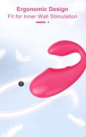 Vibrador en Forma de U para Mujeres Estimulador de Clítoris y Punto G Masajeador Sensual para Adultos Salud y Diversión - details 8