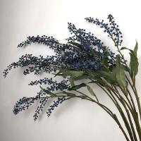 Planta Artificial de tacto Real, rama de fruta, arte Floral realista, plantas verdes simuladas, plantas falsas hechas a mano, decoración para el hogar y la Oficina - details 16