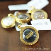 Colgante chapado en oro de doble tubo Payongkang de la marca budista tailandesa - details 2