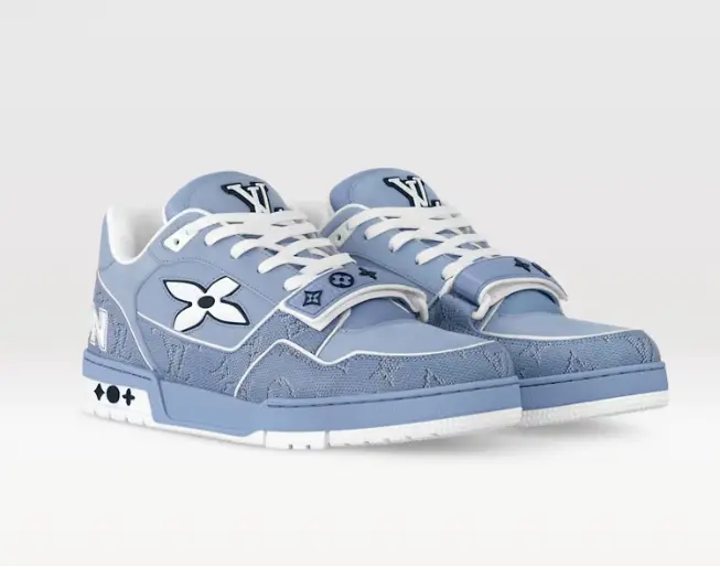 Zapatillas deportivas de moda LV zapatillas de baloncesto de gama baja para hombres - 1