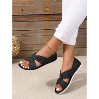 Sandalias de verano, zapatos de playa, estilo plano, casuales, pantuflas para mujer - details 2