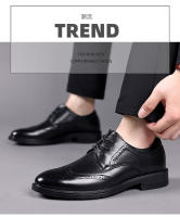 Zapatos de cuero zapatos de los hombres de cuero de gama alta suave primavera traje de vestir de negocios de los hombres zapatos de cuero estilo británico zapatos de boda - details 5