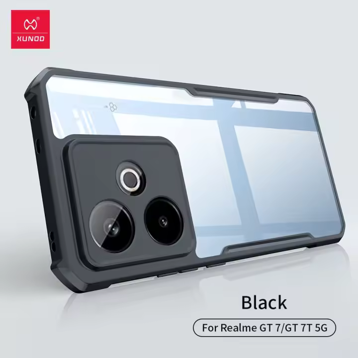Xundd para Realme GT 7, funda para Realme GT 7 T, funda transparente para teléfono, carcasa protectora de parachoques a prueba de golpes, carcasa de lujo - 1
