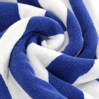 Cabana Stripe Beach 4 paquetes 100% algodón extra grande piscina toallas de natación de gran tamaño suave absorbente de secado rápido azul marino - details 4