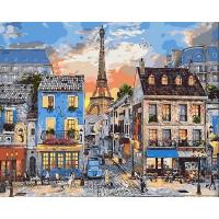 Ruopoty-pintura acrílica por números para adultos, cuadro decorativo de ciudades, decoración de pared, regalo único - details 0