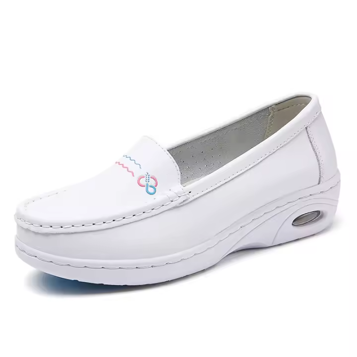 Zapatos de enfermera ligeros de suela blanda antideslizantes para mujer Zapatos casuales de moda - 1