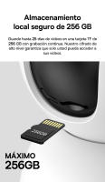 Cámara de Seguridad Inteligente Baseus 3MP 2K Inalámbrica, Control Remoto, Alerta de Audio y Movimiento, Hecha en China - details 12