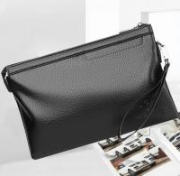 Bolsa de Suafte para Hombres Diseño de Monedero de Tarjeta de Cuero PU con Característica de Cremallera Bolsa de Mano con Correa Ideal para Teléfono y iPad - details 8
