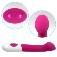 Empaque privado Vibrador de clítoris y vagina de silicona de 10 velocidades, vibrador dual con forma de pene, juguetes sexuales para adultos para ella - details 2