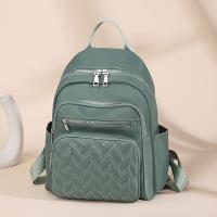 Mochila Vintage Gran Capacidad para Mujer - Bolso Casual de Nylon Ligero, Correas Ajustables, Cierre de Cremallera - details 8