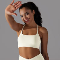 Nessaj-Sujetador deportivo cruzado Sexy para mujer, Top de gimnasio, entrenamiento, correr, Yoga, ropa interior deportiva, Fitness, camisetas sin mangas - details 2