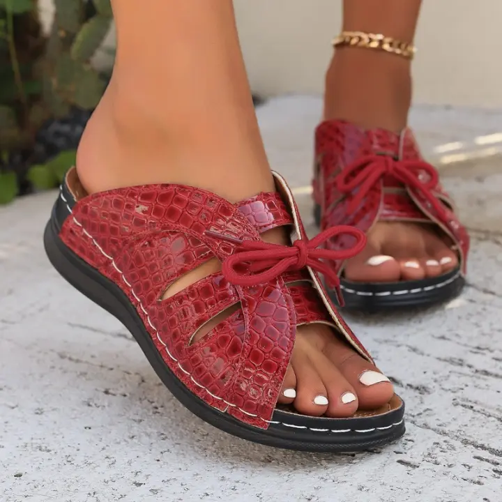 zapatos de zapatilla de señora de moda de verano para mujer - 1