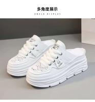 Zapatos transpirables de verano 2024, sandalias de mujer informales y a la moda con suela gruesa y suela gruesa de tela interior de gran tamaño - details 9