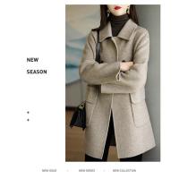 Abrigo de lana de otoño e invierno para mujer - details 4