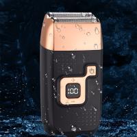 Maquinilla de afeitar eléctrica inalámbrica para hombres, afeitadora de aseo lavable, recargable por USB afeitadora recíproca, regalos para hombres - details 8