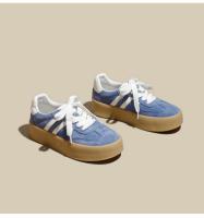 Zapatillas de Entrenamiento Alemanas de Suela Gruesa Versátiles con Cordones de Suela Plana para Deportes y Ocio Pequeño Aumento de Altura - details 21