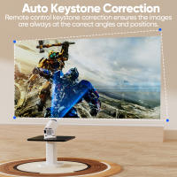 Mini proyector HY300 Pro 4K, Android 11, Dual Wifi6 200 ANSI BT5.0, 1080P, 1280x720P, portátil, cine en casa, proyector al aire libre - details 8