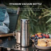 Termo de titanio para viajes sin fronteras, café frío y caliente, villa de ocio al aire libre, botella de vacío de titanio - details 0