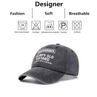 Gorra de Béisbol Unisex con Estampado Grupy Old Bastard Ajustable Casual de Moda para Hombres y Mujeres Protección Solar Gorras y Sombreros de Primavera y Otoño - details 1