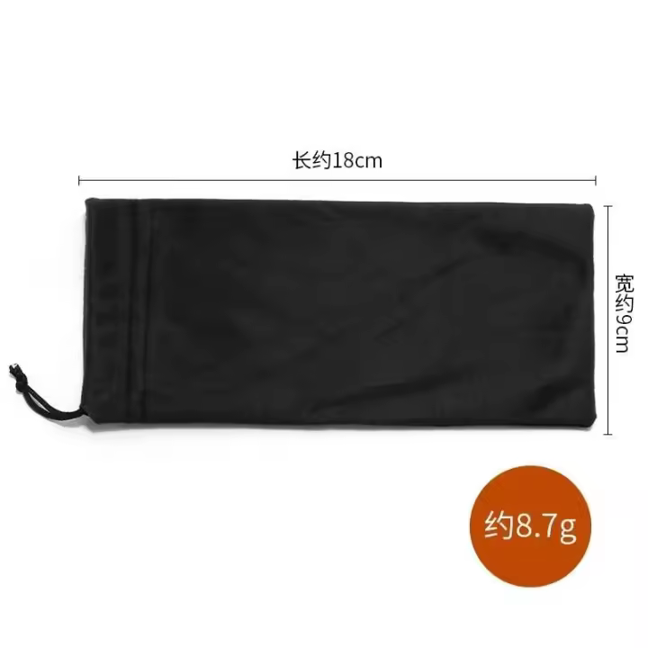 Estuche rígido para gafas de sol para hombre y mujer, bolsa protectora para gafas de viaje, accesorios portátiles negros, caja con cremallera - 1