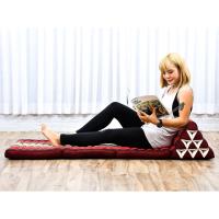 Cómodo Colchón De Suelo con Cojín De Lectura, Futón Japonés, Cama Plegable O Esterilla De Masaje Tailandés, 170 x 53 cm, Azul Claro - details 162