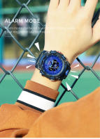 Reloj Deportivo de Moda SMAEL 8058 con Doble Tiempo Digital y Fecha Resistente al Agua con Movimiento de Cuarzo y Digital Ideal para Hombres - details 5