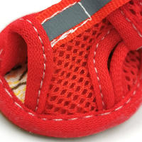 Zapatos de verano para perros pequeños, sandalias reflectantes transpirables antideslizantes, calcetines para mascotas, zapatillas para cachorros, Chihuahua, Yorkie, botas para exteriores - details 10