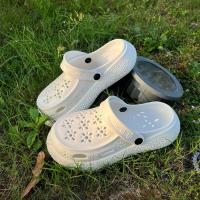 Sandalias de Playa Gruesas y Perforadas Zapatos Casuales Versátiles para Hombres - details 2