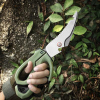 Tijeras de corte de pesca Premium, cocina resistente con cuchillas desmontables, acero inoxidable, multifunción, tijeras para aves de corral - details 6