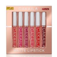 Juego de brillo de Labios mate de 6 piezas, Barras de Labios Antiadherentes, Resistentes al Agua y de Larga Duración - details 13