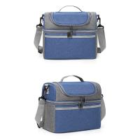 Bolsa de pícnic al aire libre, bolsa organizadora de viaje impermeable para acampar, nevera térmica, fiambrera portátil, bolso de almacenamiento de alimentos de gran capacidad - details 6