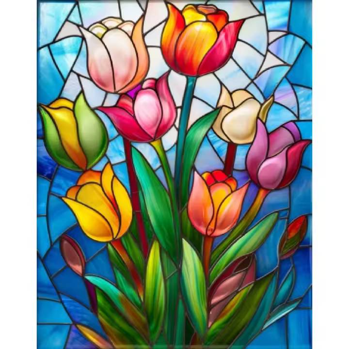 Ruopoty-pintura acrílica por número para adultos, cuadro sobre lienzo, decoración de pared para el hogar - 1