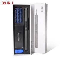 Set de Destornillador Eléctrico de Precisión  12/39/50-En-1 Portátil con LED Kit USB Inalámbrico Profesional para Reparación de Teléfonos Móviles y iPad Herramientas para el Hogar - details 5