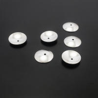 20 piezas 3MM 4MM 6MM 8MM 10MM 12MM 18K Color oro latón cuentas brillantes tapas suministros de joyería de alta calidad accesorios - details 1
