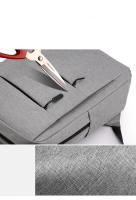 Mochila de negocios para hombre, versión coreana, bolsa de viaje de moda, mochila informal para estudiantes, minimalista y a la - details 6