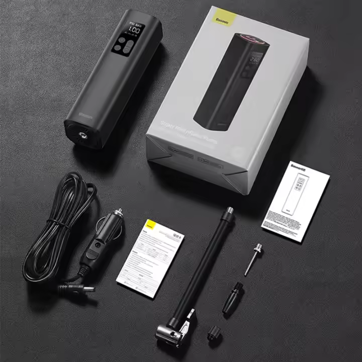 Compresor de Aire Portátil para Coche de 12V 150PSI Inflador de Neumáticos Inteligente Digital para Coche, Bicicleta, Barco - 1