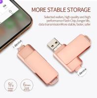 Tarjeta de Memoria USB3.0 Rotativa para iPhone 2TB, 1T, 512G Interfaz de Hardware Type-C a Lightning A Prueba de Golpes - details 3