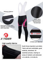 Conjunto de ropa de Ciclismo de X-TIGER para mujer, Jersey transpirable de manga larga para bicicleta de montaña, otoño - details 5