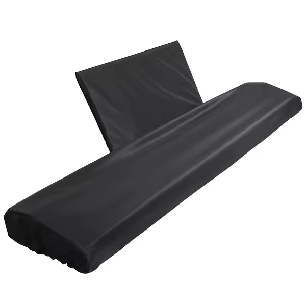 Cubierta antipolvo para teclado de Piano, cubierta para 88 teclas, con soporte para hoja de música, cubierta para Piano eléctrico, a prueba de polvo y lavable - 1