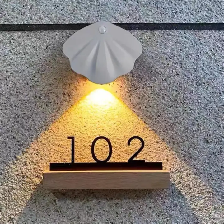 Rechargeable Motion Sensor Night Light Battery Powered Adjustable Closet LED Night Lamp for Bedroom Wall Stair Cabinet Hallway - 1