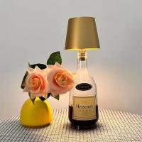 Lámpara de mesa táctil portátil, lámpara inalámbrica para botellas de vino, luz para mesa de comedor, decoración de fiesta de cumpleaños y Navidad - details 8