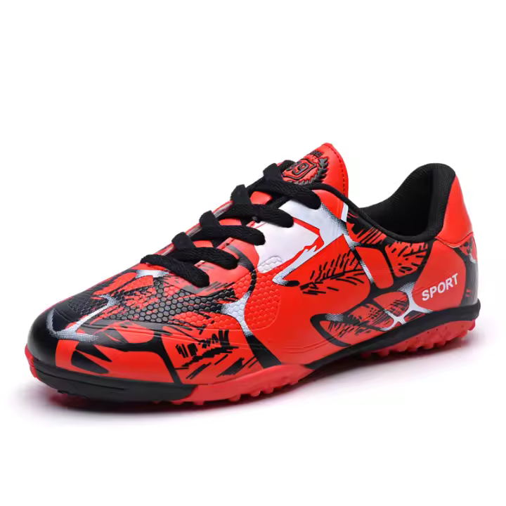 Zapatos de Fútbol de Cuero Suela de Goma Natural Para Deportistas de Todas las Edades - 1