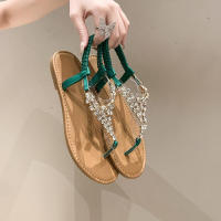 Sandalias de mujer de gran tamaño con diamantes de imitación nuevas de verano - details 23
