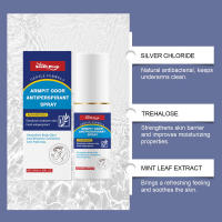Spray para el cuidado de las axilas, antisudor, control de olores, deportivo, adecuado para diseño de presión portátil, fresco y no pegajoso - details 4