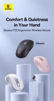 Baseus Ratón Inalámbrico Ergonómico Diseño Ergonómico, 30dB Silencioso, Ajustable 1600-4000DPI, Conexión 2.4G & Bluetooth 5.2 Ideal para Oficina - details 0