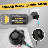 Alarma de luz trasera para bicicleta, lámpara impermeable con carga USB, Control remoto, 110 dB, protección de seguridad - details 2