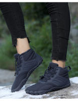 Nuevas botas de algodón, zapatos informales de algodón, además de botas de nieve gruesas de terciopelo, botas altas de algodón cálidas para parejas - details 10