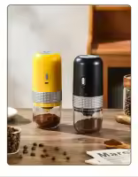 Molinillo de Café Eléctrico USB Inalámbrico Profesional Cartucho de Cerámica para Moler Café en Grano Molino Máquina de Café Portátil Accesorios - details 17