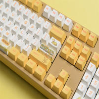 Material PBT Pikachu keycap sublimación de cinco lados Teclado mecánico DIY original keycap altamente personalizado（Teclado no incluido) - details 7