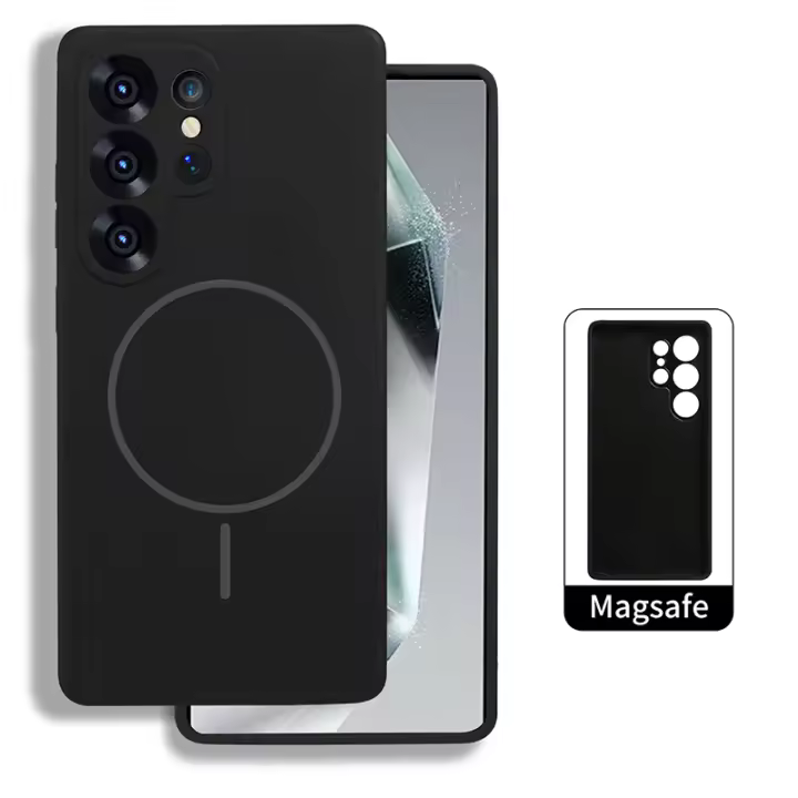 Funda de silicona líquida para Samsung Galaxy S25, Ultra, S23, S24 Plus - 1